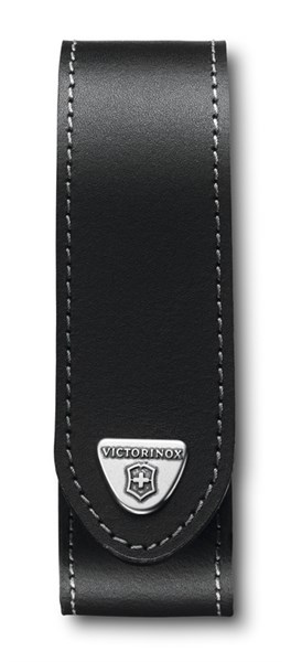 Кожаный чехол на ремень для ножа RangerGrip 130 мм, на липучке Викторинокс (Victorinox) 4.0506.L - фото 100195