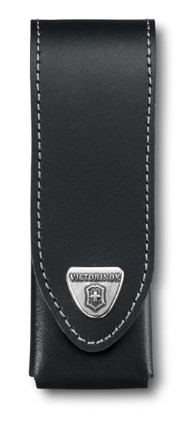 Кожаный чехол на ремень для ножа 111 мм (толщиной до 3 уровней) Викторинокс (Victorinox) 4.0523.3 - фото 100219