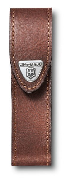 Кожаный чехол на ремень для ножа 111 мм (толщиной 2-4 уровня) Викторинокс (Victorinox) 4.0547 - фото 100231