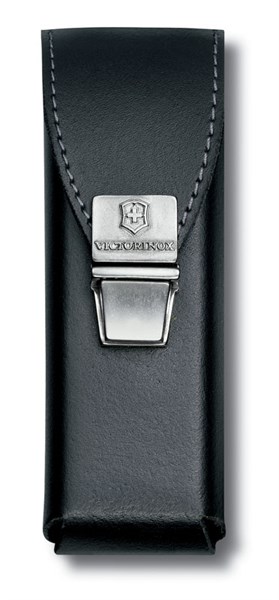 Кожаный чехол для мультитула SwissTool на пружинной защёлке Викторинокс (Victorinox) 4.0823.L2 - фото 100241
