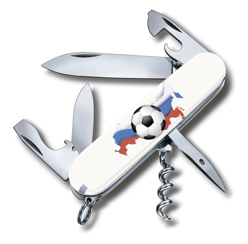 Нож перочинный Spartan Российский футбол Викторинокс (Victorinox) 1.3603 SOCCER I - фото 100384