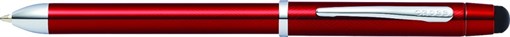 Многофункциональная ручка Кросс (Cross) Tech3+. Цвет - красный. - фото 173686