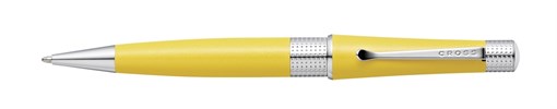 Шариковая ручка Кросс (Cross) Beverly Aquatic Yellow Lacquer - фото 184499