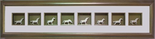 Картина по фен-шуй Фигурки лошадей XMS-2221 - фото 185747