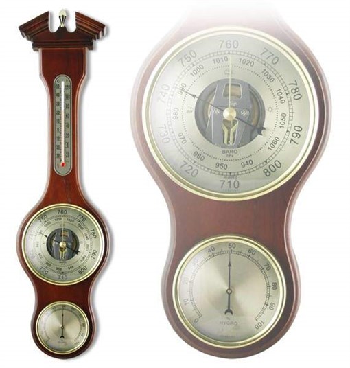 Барометр термометр гигрометр настенный М-52 - фото 185995