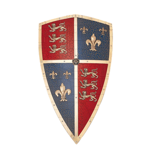 Щит рыцарский Черного принца "Эдварда, принца Уэльского, 1330 – 1376" AG-806 - фото 186223