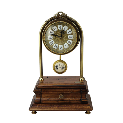 Часы настольные с маятником FC-3718 - фото 186700