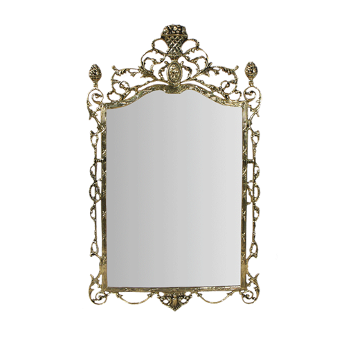 Зеркало Ешпига в раме, золото BP-50111 - фото 186776