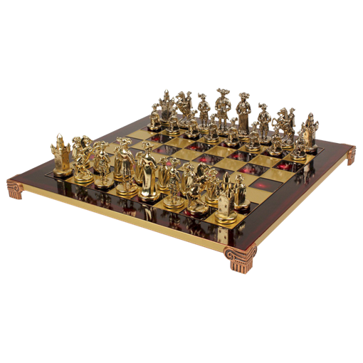 Шахматный набор Рыцари Средневековья MP-S-12-44-R - фото 186844