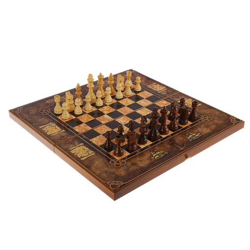 Шахматы большие Морская карта SA-SH-020 - фото 187100