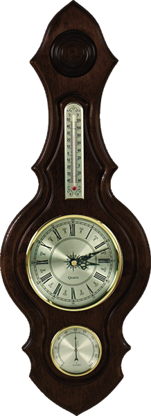 Метеостанция-Часы  домашняя настенная М-74-Ч-МД - фото 187417