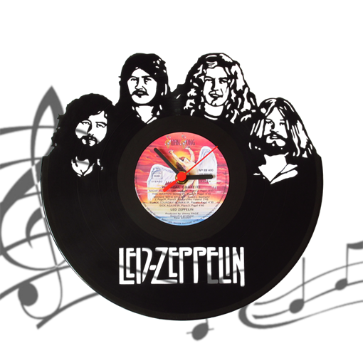 Часы виниловая грампластинка   Led Zeppelin WL-13 - фото 187480