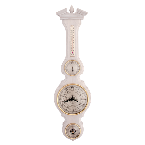 Настенный барометр гигрометр термометр часы М-97-БД - фото 187491