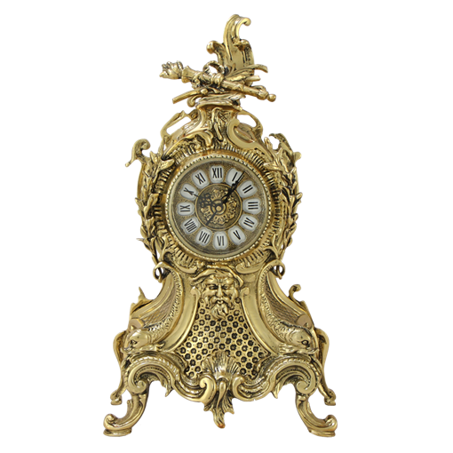 Часы  Карранка  каминные бронзовые  золото BP-27064-D - фото 187549