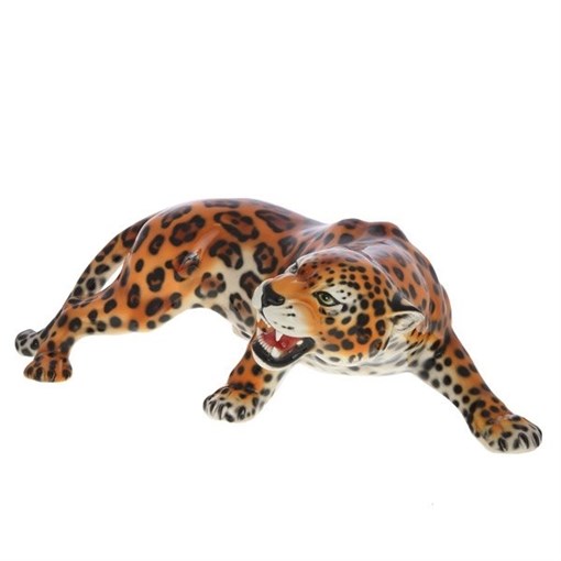 Фигурка декоративная "Ягуар", L90 W30 H29 см - фото 191496