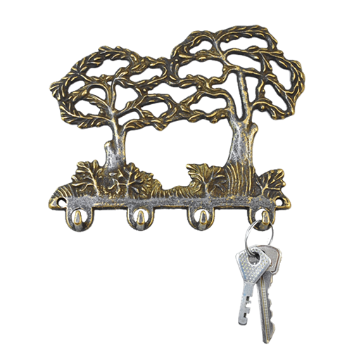 Ключница металлическая Деревья - фото 199878