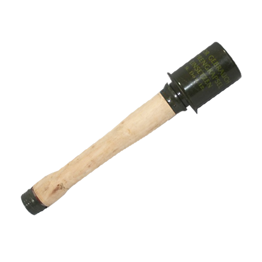 Муляж гранаты  Stielhandgranaten 24 - фото 199898