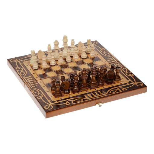 Шахматы с доской Фигуры - фото 206293