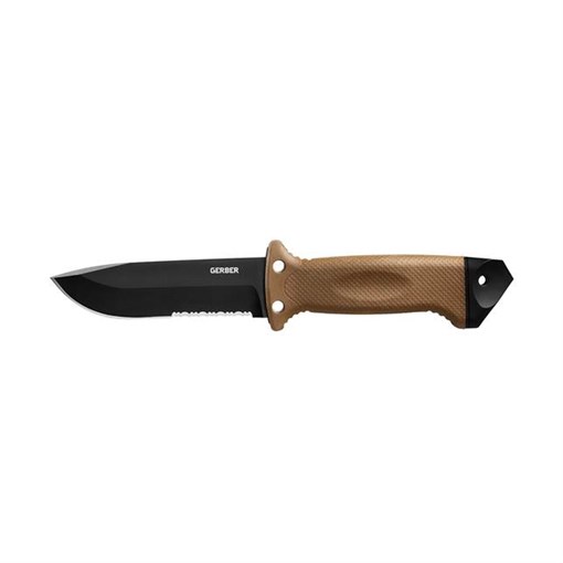 Нож фиксированный Гербер (Gerber) LMF II Infantry Coyote Brown 22-41463R - фото 206949