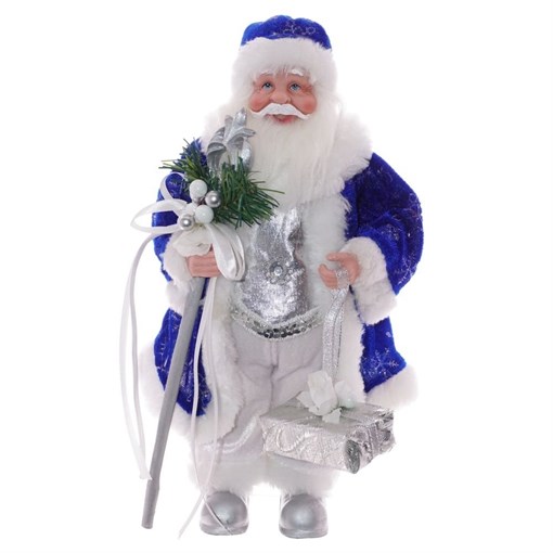 Дед Мороз L17 W12 H31 см - фото 217039