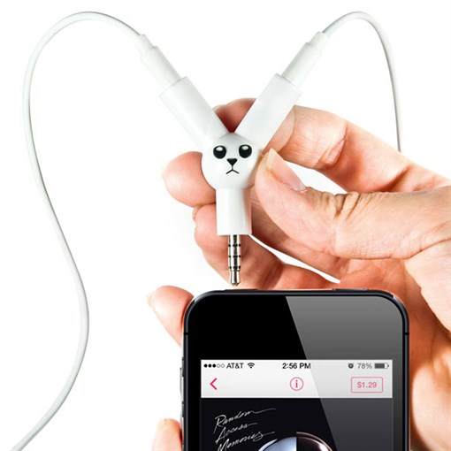 Разветвитель для наушников jack rabbit - фото 220132