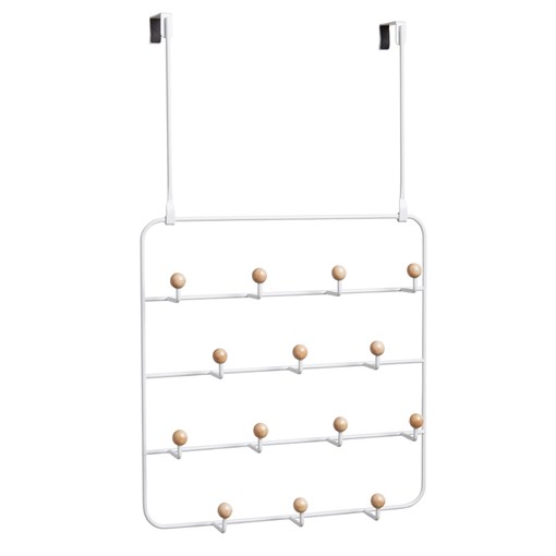 Органайзер для аксессуаров estique с надверными креплениями белый - фото 226491