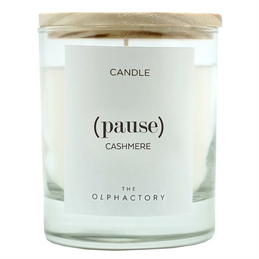 Свеча ароматическая pause-Кашемир, 40 ч - фото 240760