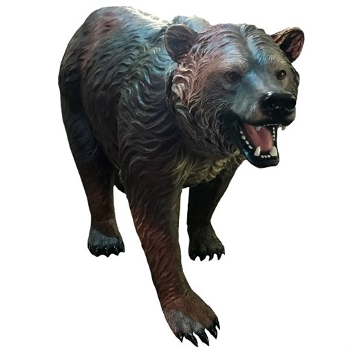 Фигура декоративная Медведь L90W30H60 см. - фото 251865