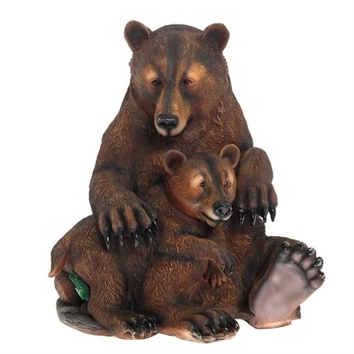 Фигура садовая Два медведя Н50 см. - фото 251876