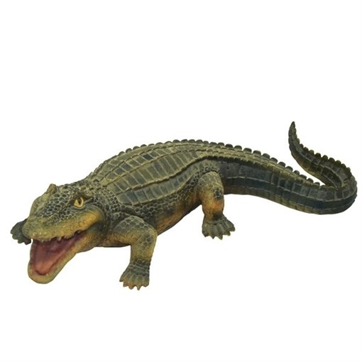 Фигура садовая Крокодил №1 L45W23H14 см. - фото 251887