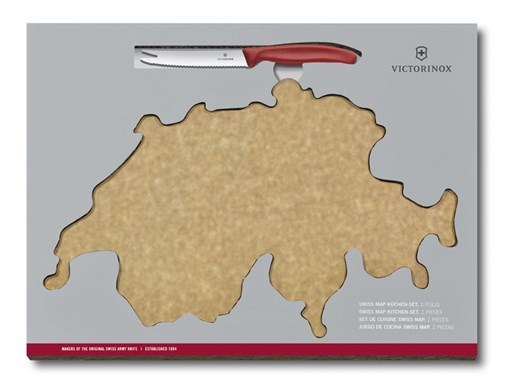 Кухонный набор Swiss Map Викторинокс (Victorinox) 6.7191.CH - фото 252418