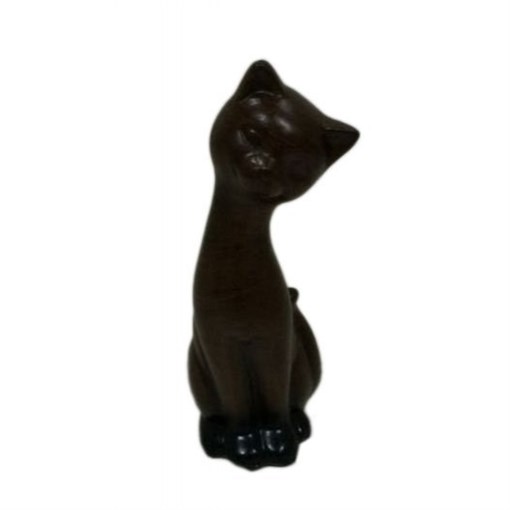 Фигурка декоративная "Кошка", L10 W11 H28 см - фото 253118