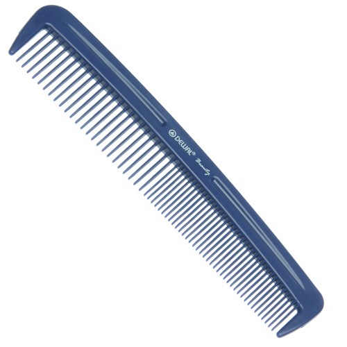 Расческа Dewal Beauty карманная, синяя 12,4 см - фото 254514