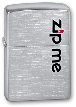 Широкая зажигалка Zippo ZIP ME 200 - фото 254662