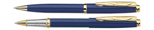 Набор: ручка шариковая + роллер Pierre Cardin PEN and PEN. Цвет - синий. - фото 256033