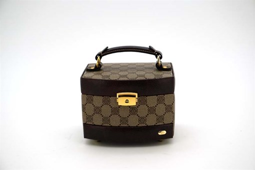 Шкатулка мини для украшений Jardin D'Ete, цвет коричнево-бежевый, 15,8 х 13  х 11,5 см - фото 256986