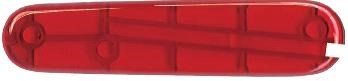 Задняя накладка для ножей VICTORINOX 84 мм, пластиковая, полупрозрачная красная - фото 257722
