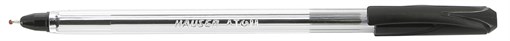 Шариковая ручка Hauser Atom, пластик, цвет черный - фото 257967