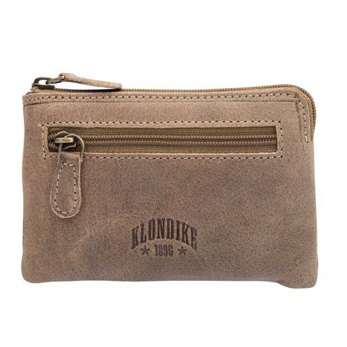 Ключница KLONDIKE «Tom», натуральная кожа в светло-коричневом цвете, 11 х 7,5 см - фото 258130