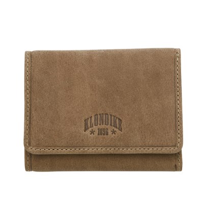Бумажник женский KLONDIKE «Jane», натуральная кожа в коричневом цвете, 11 х 8,5 х 1,5 см - фото 258140