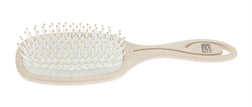 Щетка Dewal Beauty серия "Eco-Friendly", массажная, с нейлоновым штифтом, форма прямоугольная - фото 258913