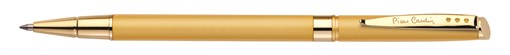 Ручка роллерная Pierre Cardin GAMME. Корпус - латунь, золотистое покрытие. Упаковка Е - фото 259283