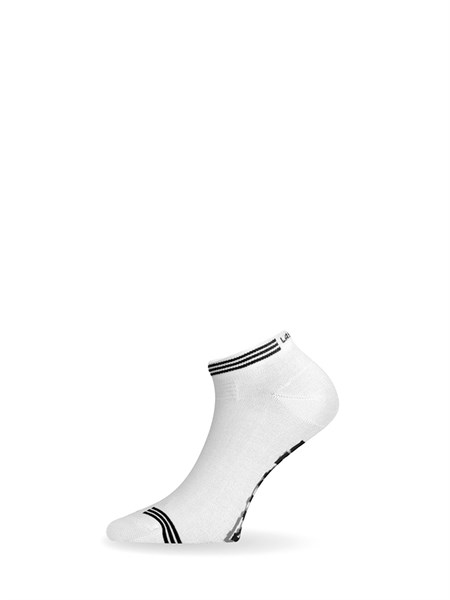 Носки Lasting ABE 001 bamboo+polypropylene, белый с полосками, размер L (ABE001L) - фото 260249