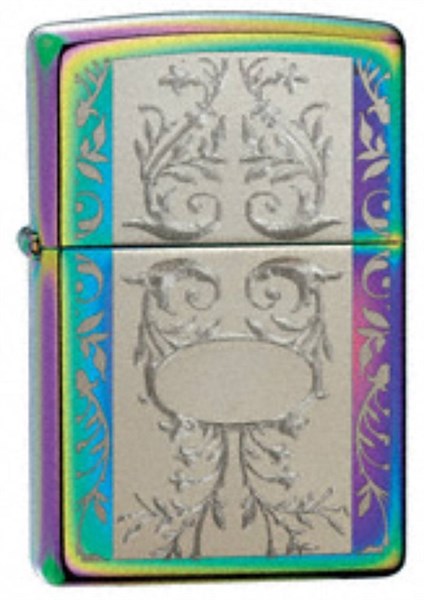 Широкая зажигалка Zippo Engraved Filigree 24203 - фото 281922