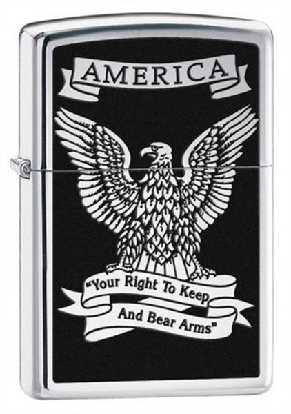 Широкая зажигалка Zippo Classic 28290 - фото 282021