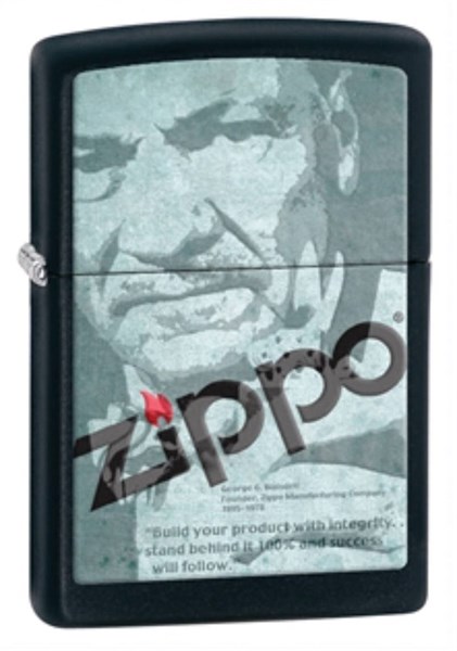 Широкая зажигалка Zippo Classic 28300 - фото 282028