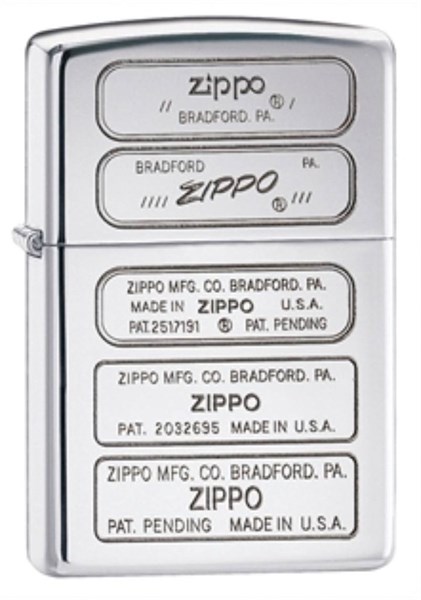 Широкая зажигалка Zippo 28381 - фото 282070