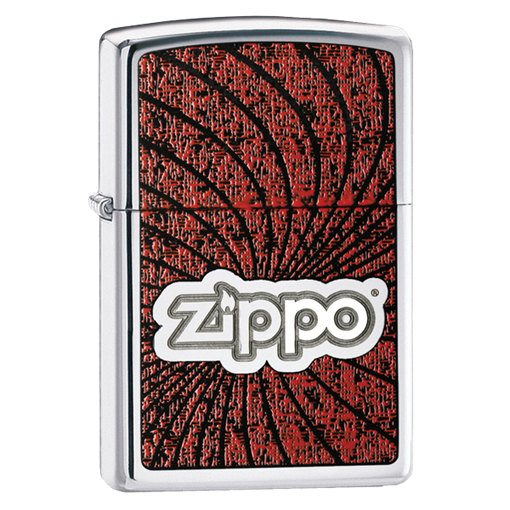 Широкая зажигалка Zippo Spiral 24804 - фото 282426