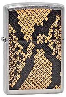 Широкая зажигалка Zippo Snake Skin 231 - фото 282681