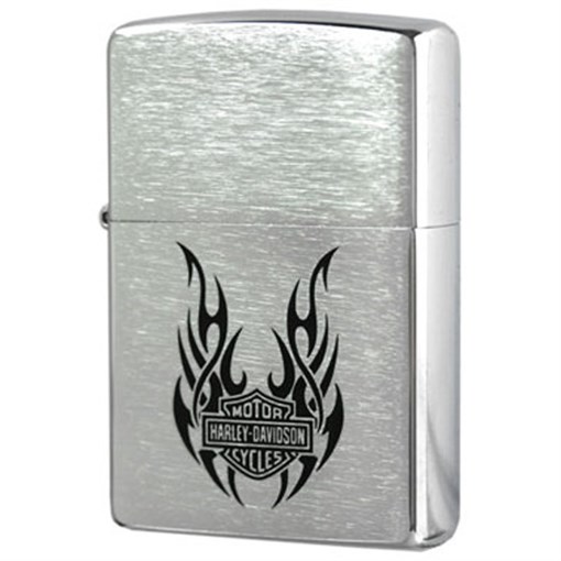 Зажигалка широкая Zippo H-D Tribal Wings 21046 - фото 283715